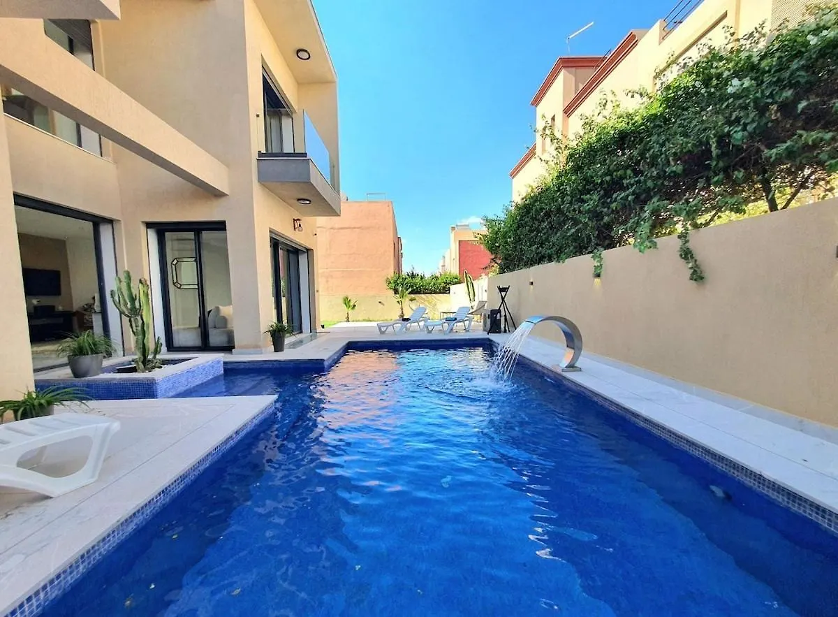 Heated Pool Villa With Hammam In Targa Marrakesh Morocco