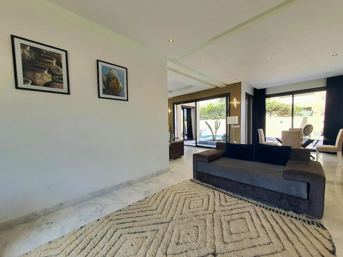 Heated Pool Villa With Hammam In Targa Marrakesh