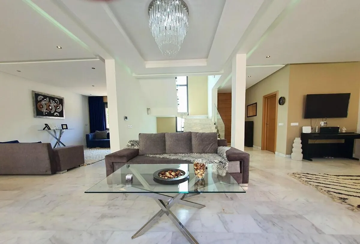 Heated Pool Villa With Hammam In Targa Marrakesh 0*,