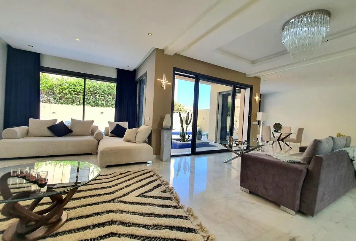 Heated Pool Villa With Hammam In Targa Marrakesh